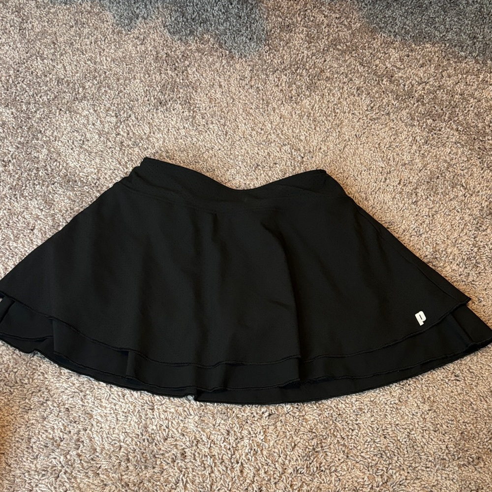 Prince Black Skater Skirt